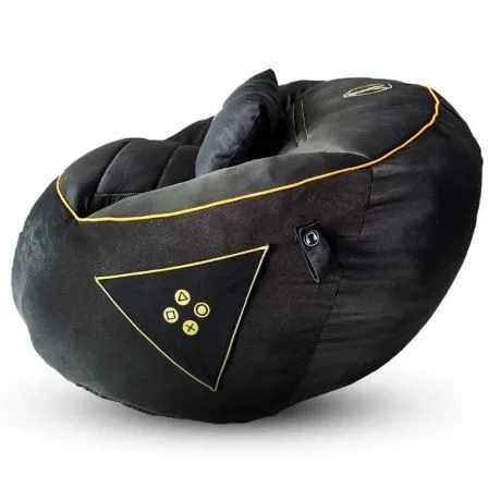 Stinger By Woxter Puff Gaming GM26-115 Negro y Dorado con Relleno Incluido Stinger By Woxter Puff Gaming GM26-115 Negro y Dorado con Relleno Incluido